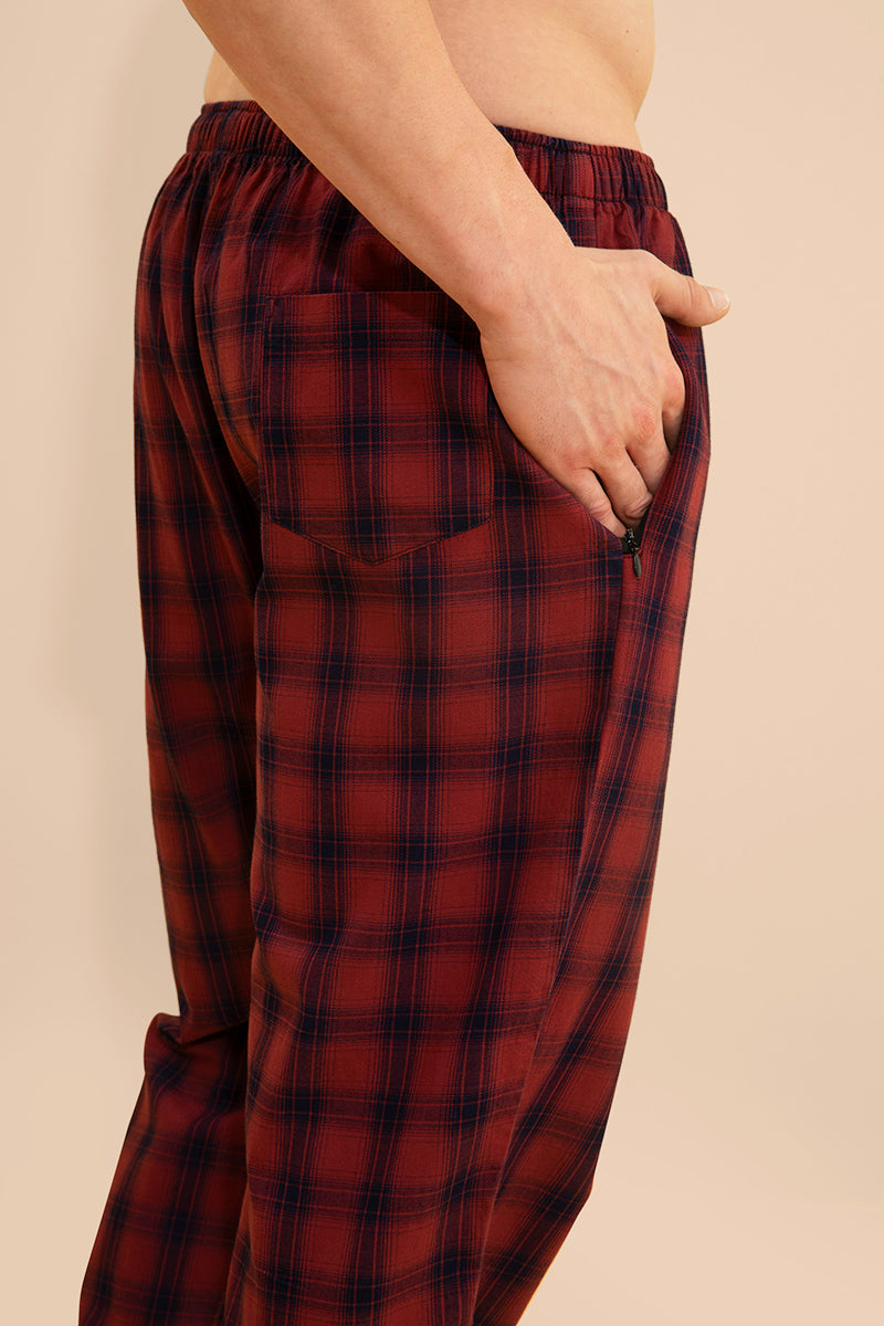 Eazee Red Pyjama - SNITCH