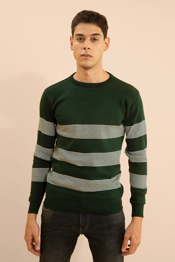 Frisky Green Sweater - SNITCH