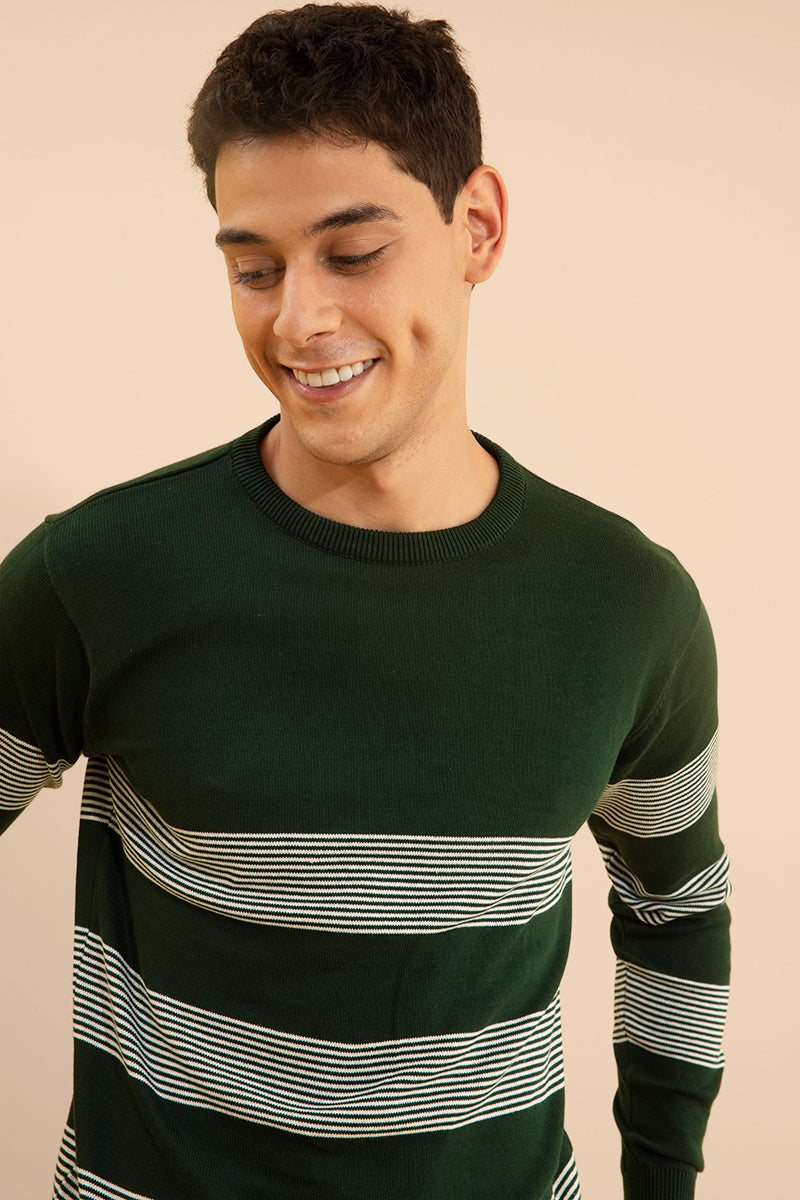Frisky Green Sweater - SNITCH
