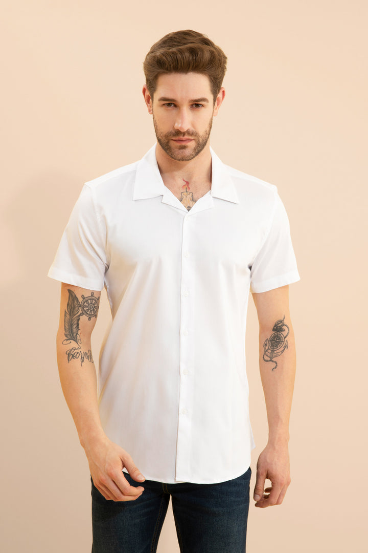 Cuban White Shirt - SNITCH