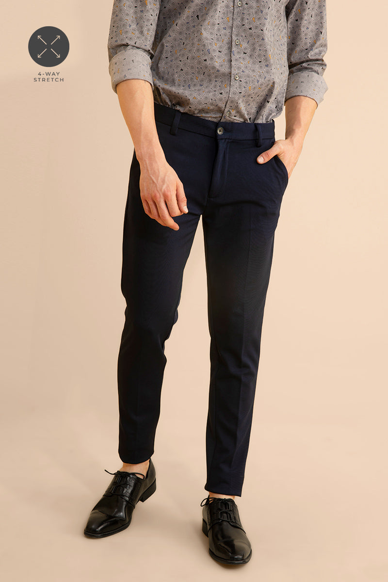 Steady Navy Trouser - SNITCH