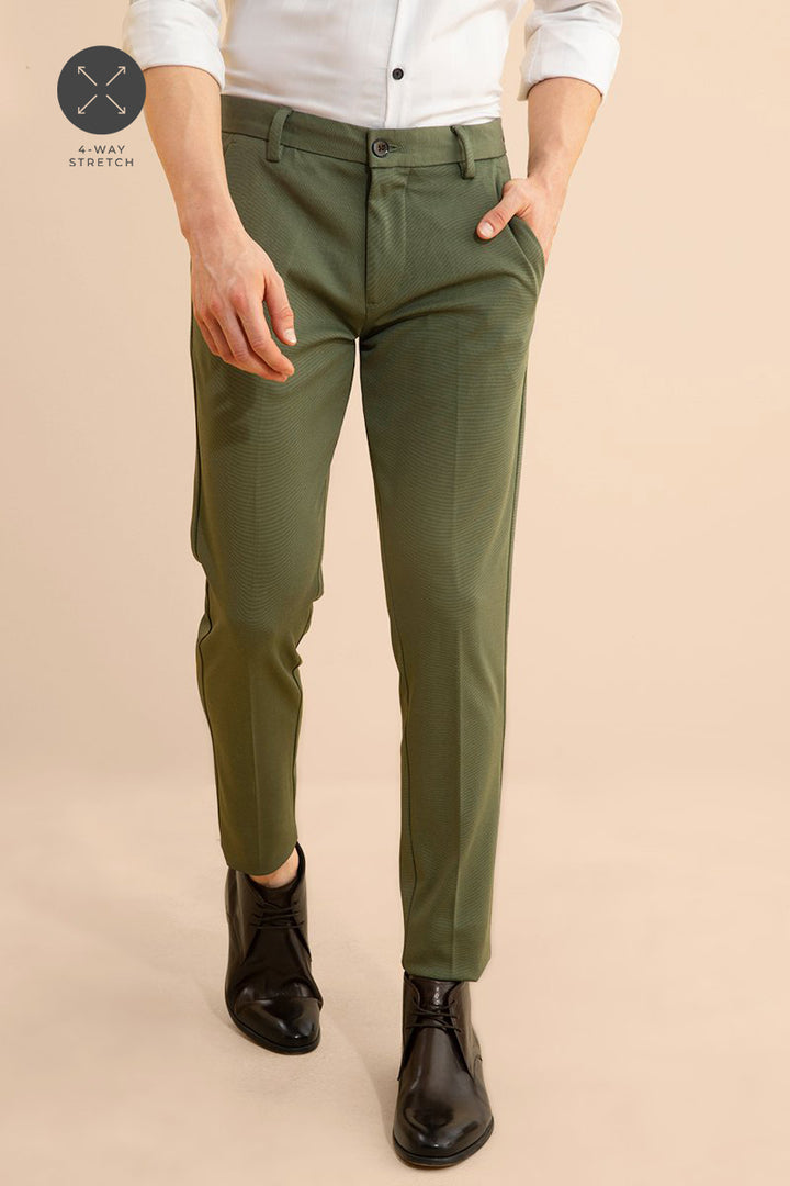 Steady Green Trouser - SNITCH