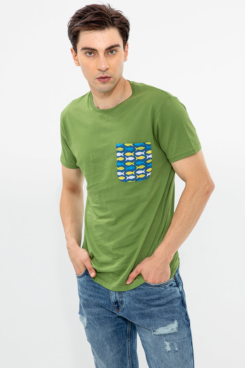 Fishy Green T-Shirt - SNITCH