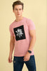 Rose Salmon Pink Graphic T-Shirt - SNITCH