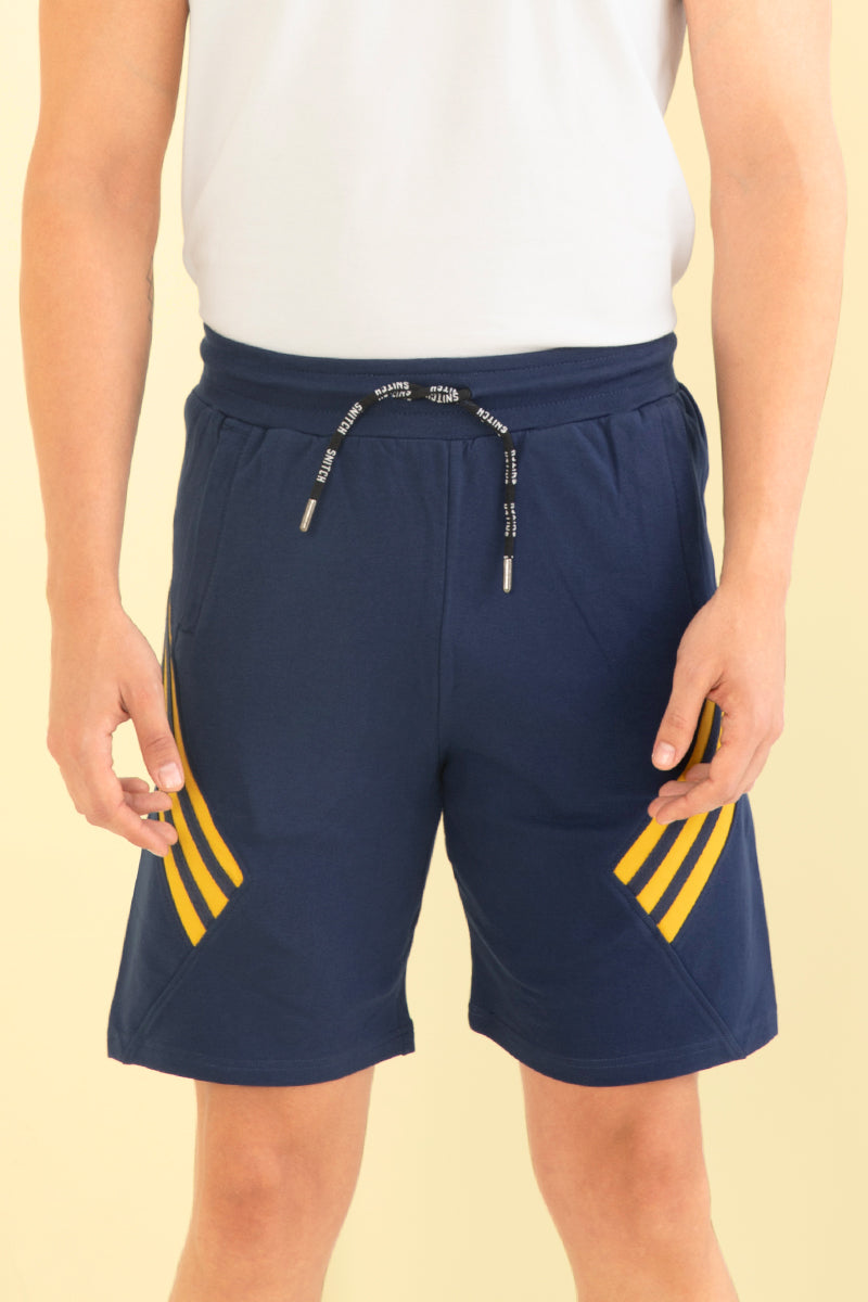 Jovial Navy Shorts - SNITCH