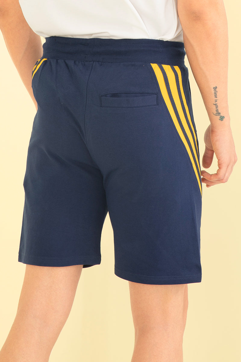 Jovial Navy Shorts - SNITCH