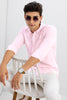 Trig Soft Pink Linen Shirt