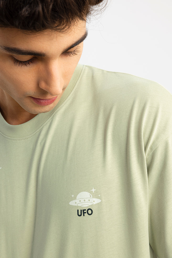 UFO Green Oversized T-Shirt
