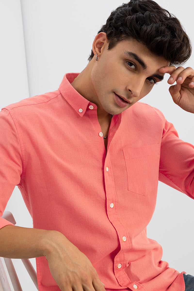 Trig Coral Red Shirt