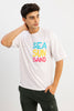 Sea Sun Sand Off-White Oversized T-Shirt