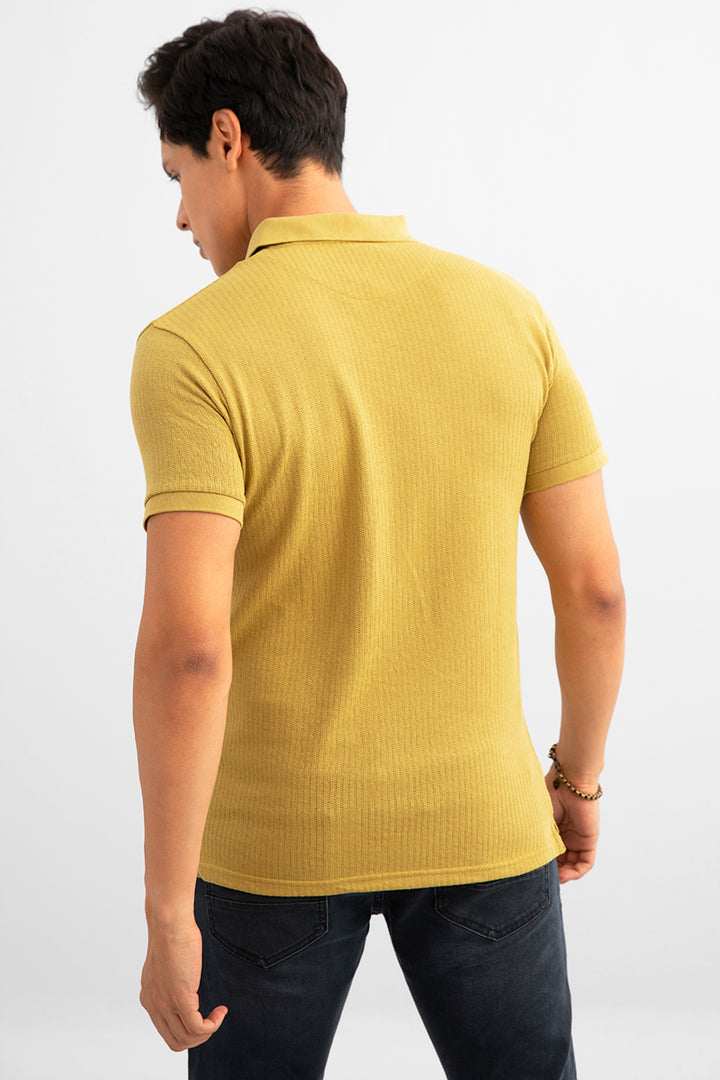 Zest Mustard T-Shirt - SNITCH
