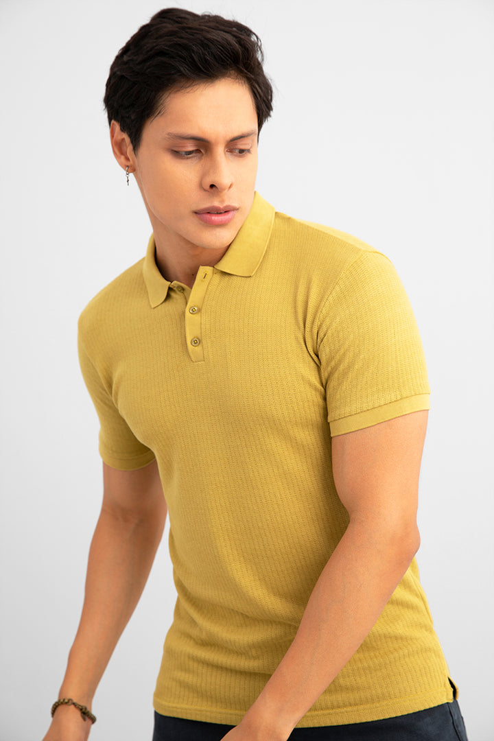 Zest Mustard T-Shirt - SNITCH