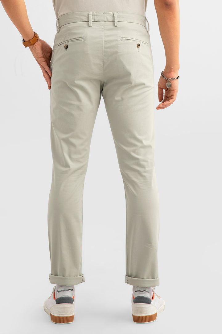 All-Day Pale Green Chino - SNITCH