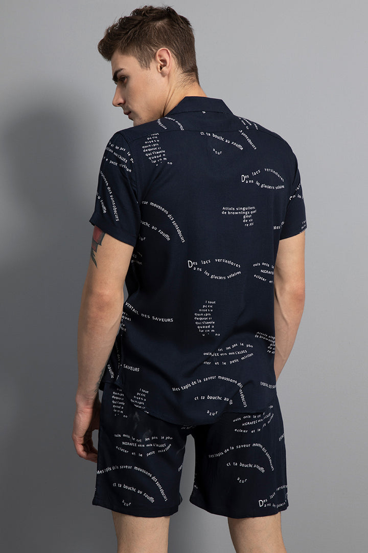Imprint Navy Co-Ords - SNITCH