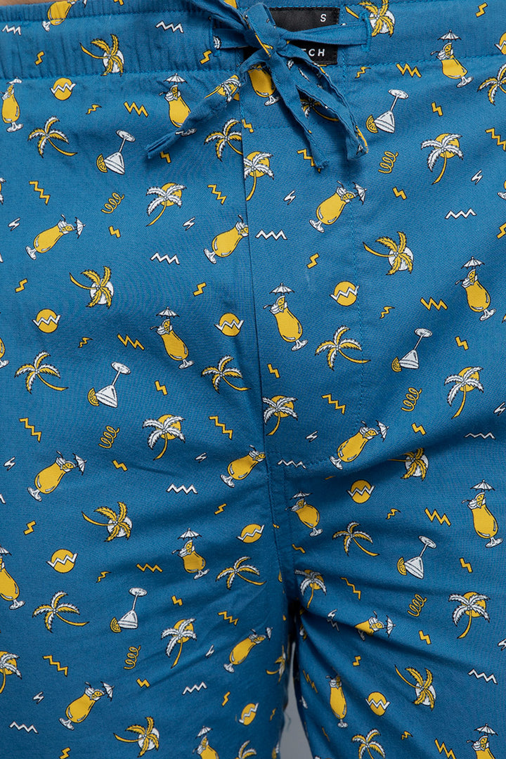 Cocktail Blue Pyjama - SNITCH