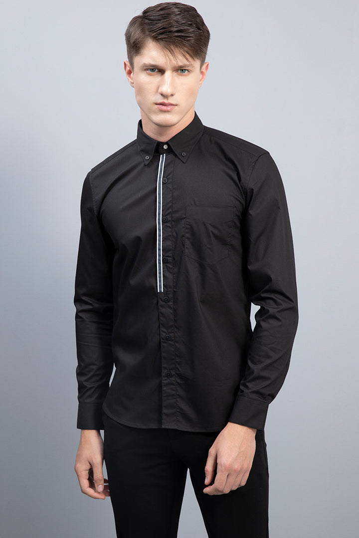 Buoyant Black Shirt - SNITCH