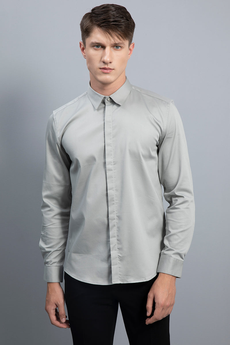 Gallant Grey Shirt - SNITCH