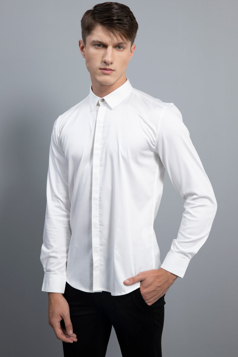 Gallant White Shirt - SNITCH