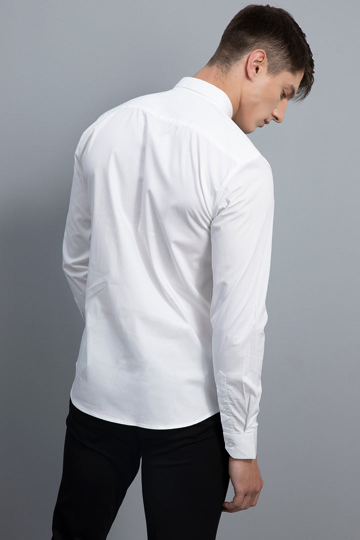 Fizzog White Shirt - SNITCH