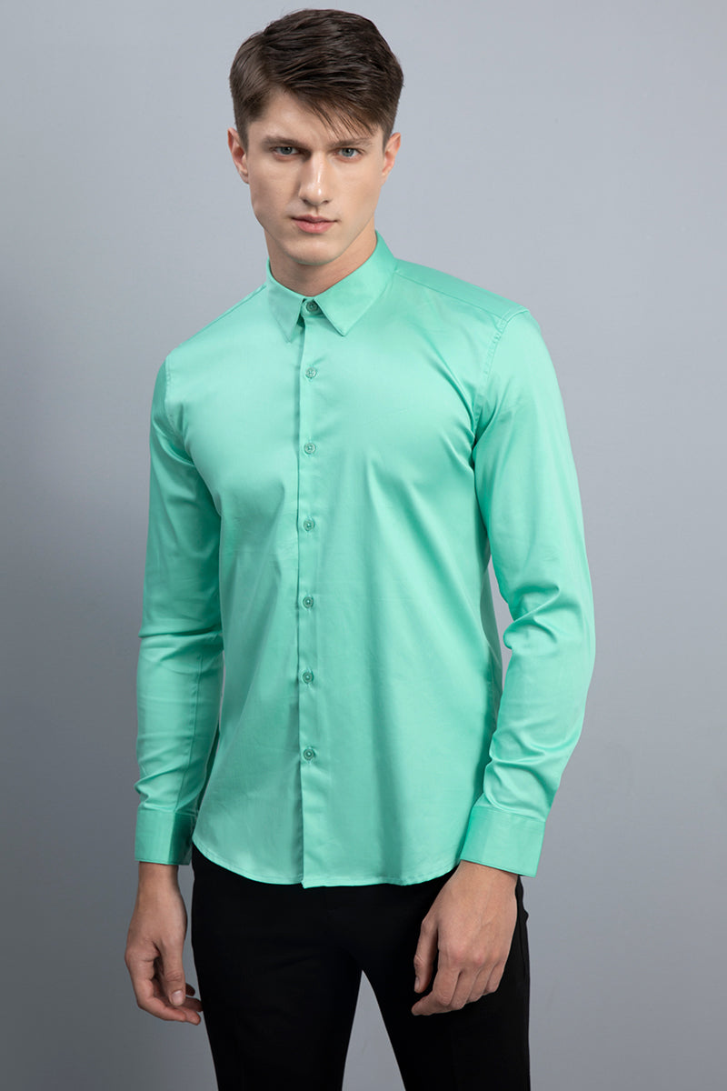 SF Mint Green Shirt - SNITCH