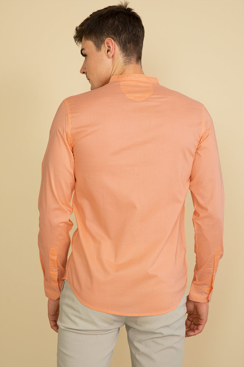 Breeze Peach Shirt - SNITCH