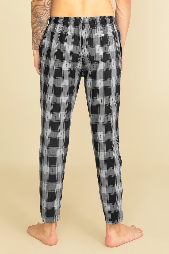 Laze Smoke Grey Pyjama - SNITCH