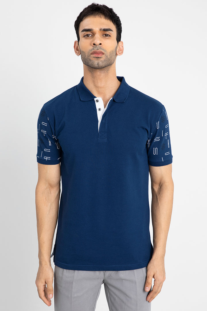 Regal Navy T-Shirt - SNITCH