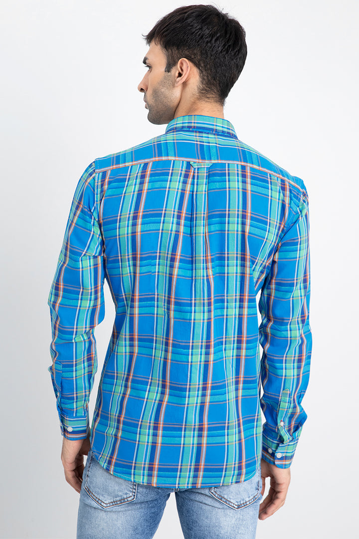 Colour Matic Blue Shirt - SNITCH