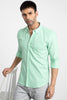 Candy Stripe Green Shirt - SNITCH