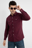 Quintuple Maroon Shirt - SNITCH