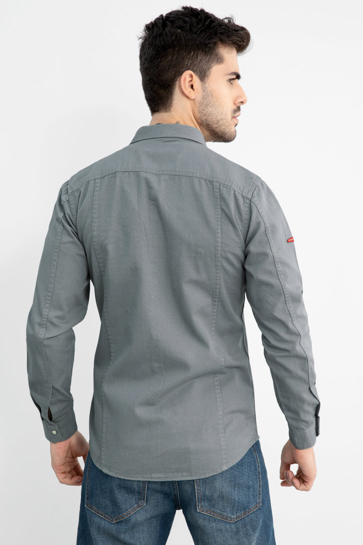 Quintuple Grey Shirt - SNITCH