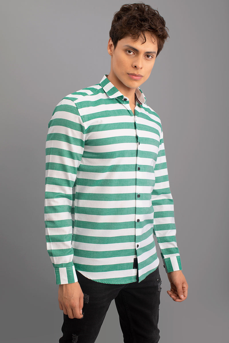 Gusto Aqua Green Shirt - SNITCH