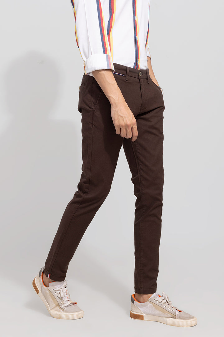 Fine Brown Linen Pant