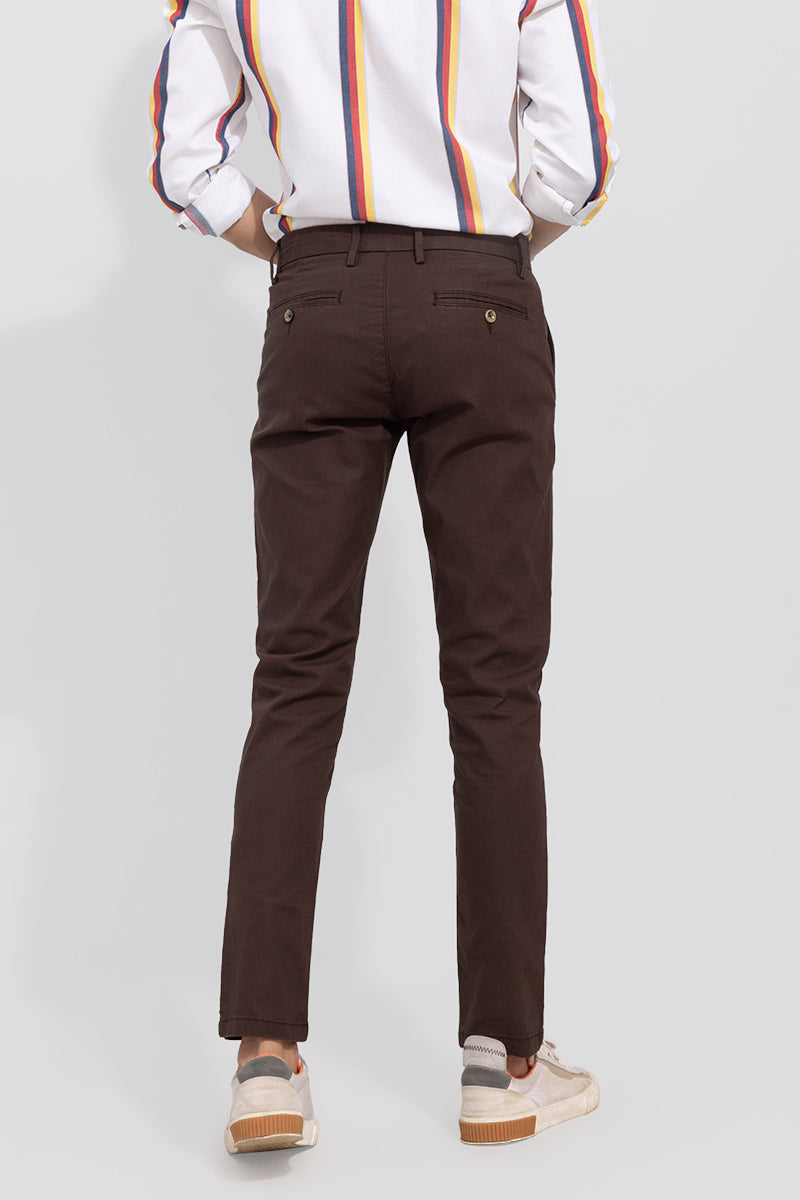 Fine Brown Linen Pant