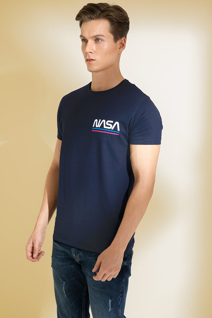 NASA Navy Graphic T-Shirt - SNITCH