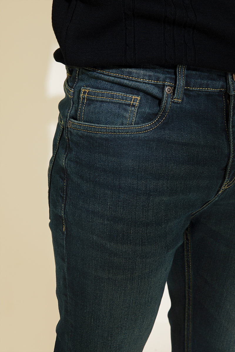 Rustic blue 2024 jeans bootcut