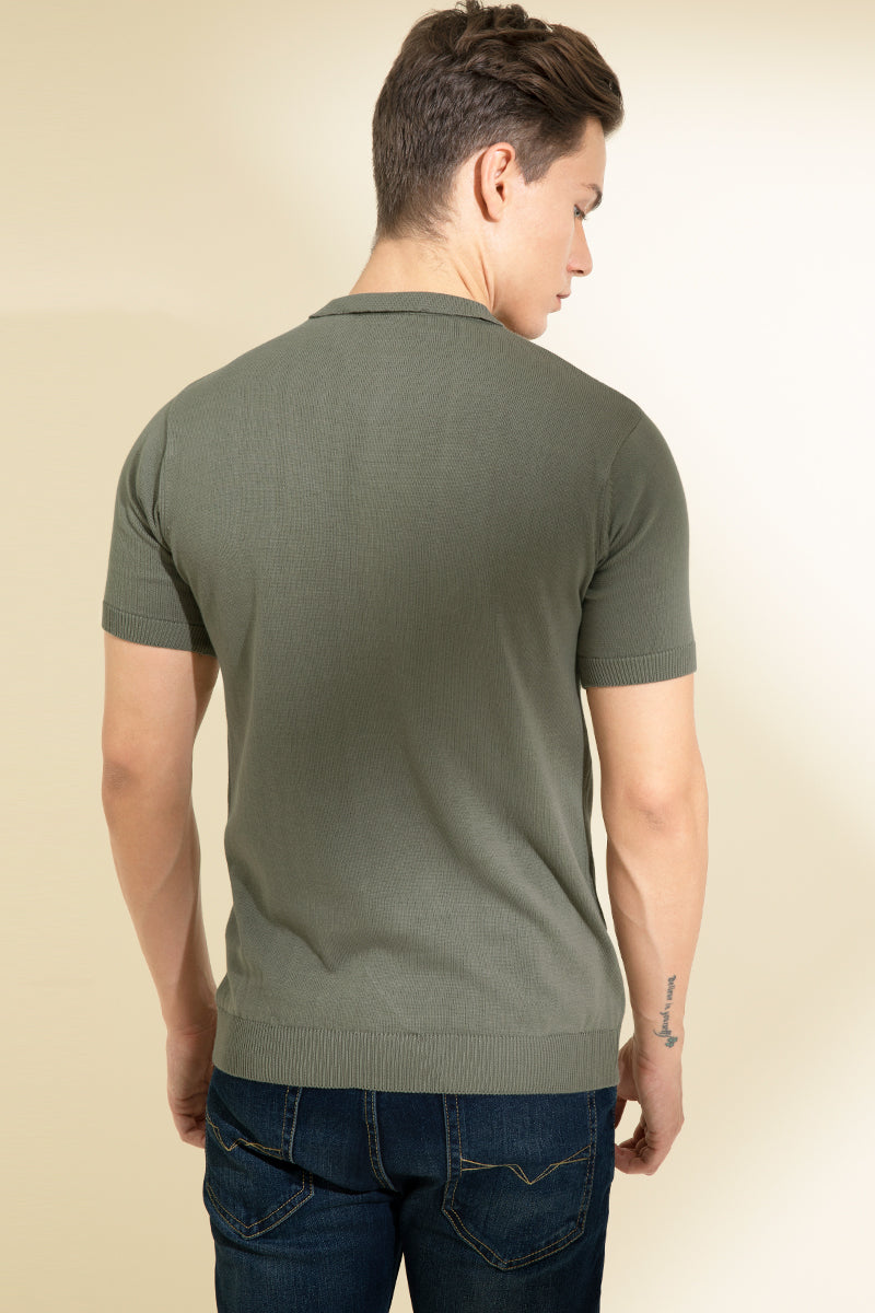 Jocose Olive T-Shirt - SNITCH