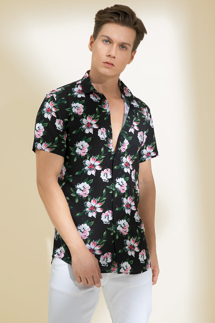 Orchid Black Shirt - SNITCH