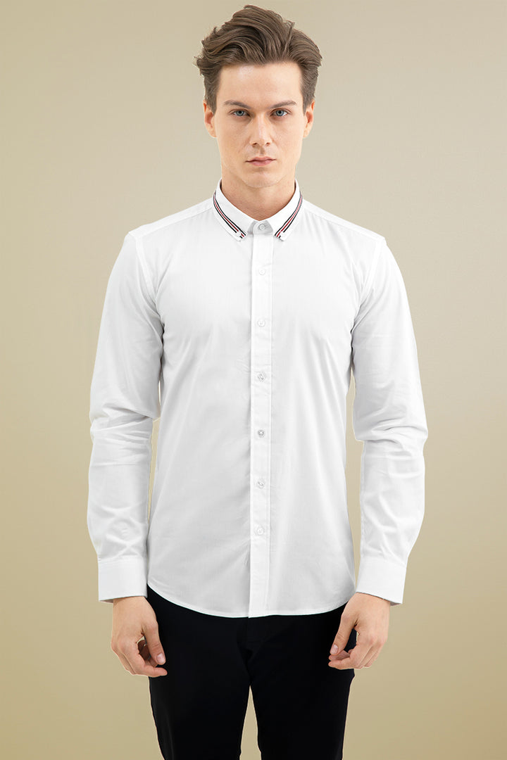 Exuberance White Shirt - SNITCH