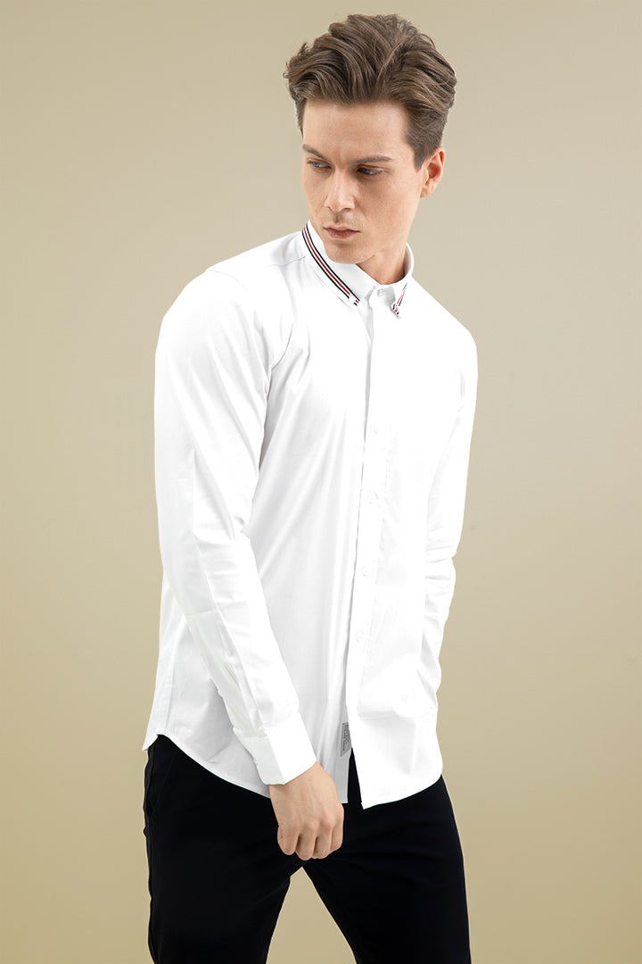 Exuberance White Shirt - SNITCH