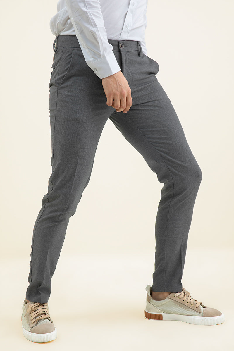 Formal Grey Trouser - SNITCH