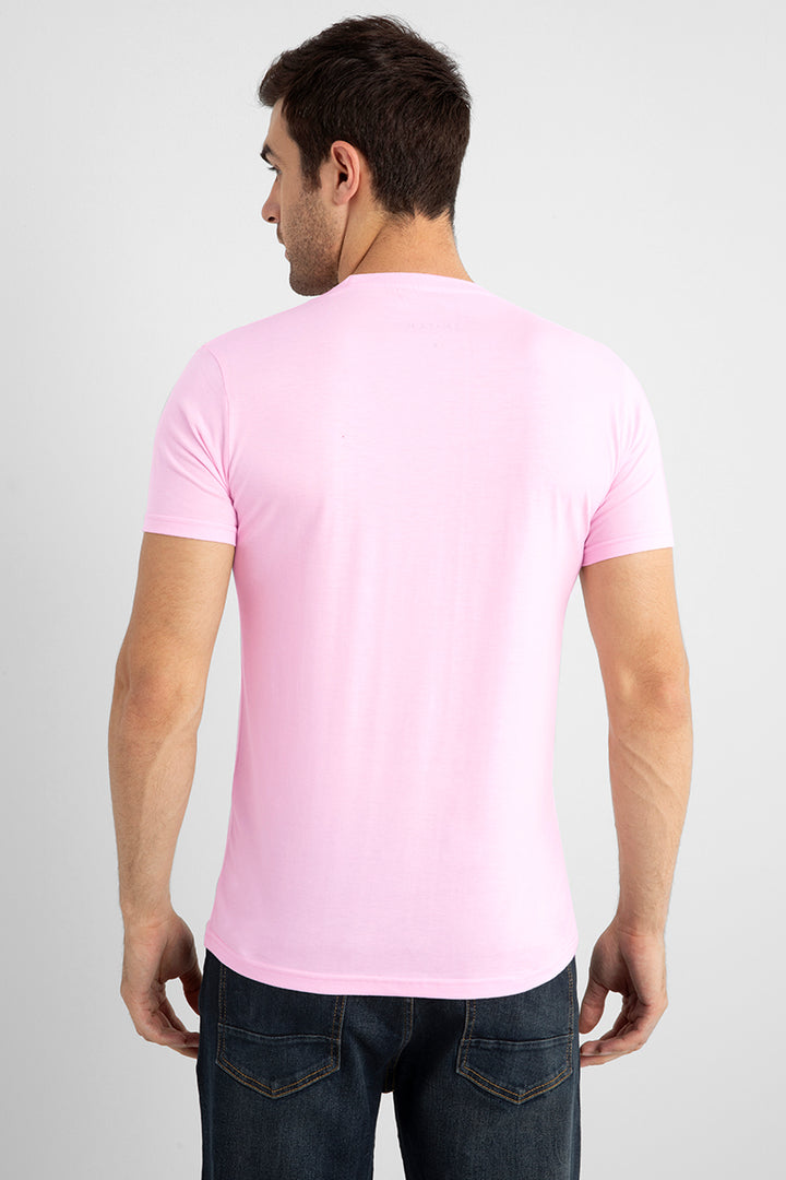 Basic Pink Supima Cotton T-Shirt - SNITCH