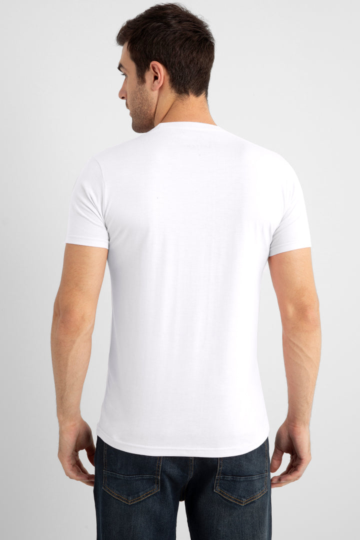 Basic White Supima Cotton T-Shirt - SNITCH