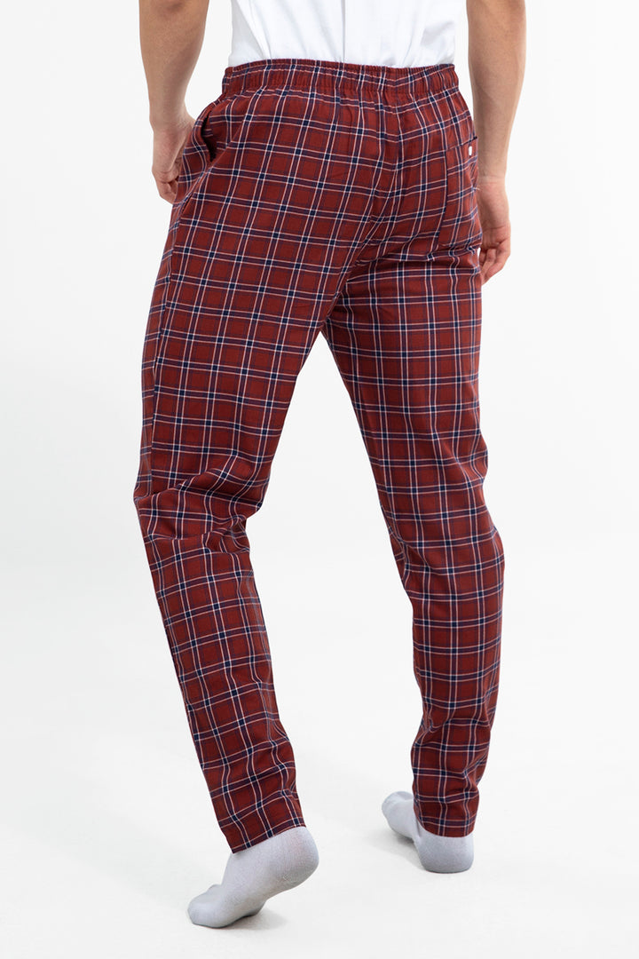 Cheer Brick Red Pyjama - SNITCH