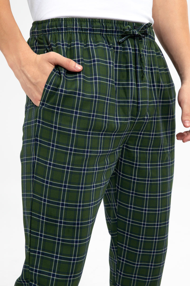 Cheer Dark Green Pyjama - SNITCH