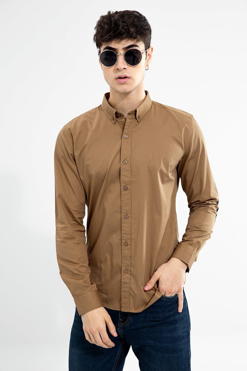 Quinate Khaki Shirt - SNITCH