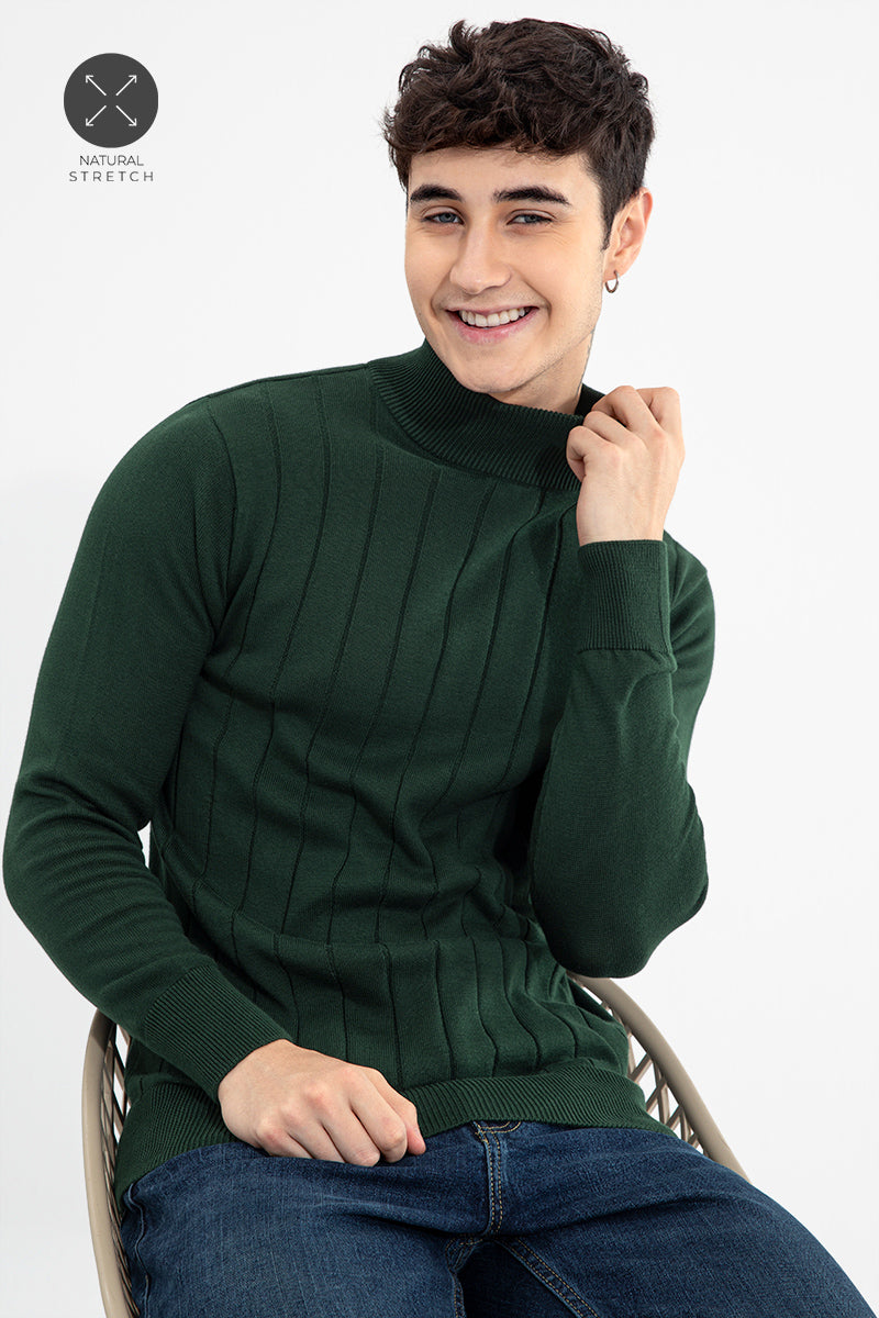 Balmy Green Sweater SNITCH