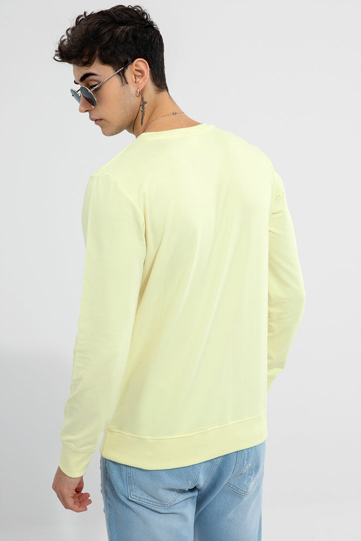 Tennis Ball Yellow Sweatshirt - SNITCH