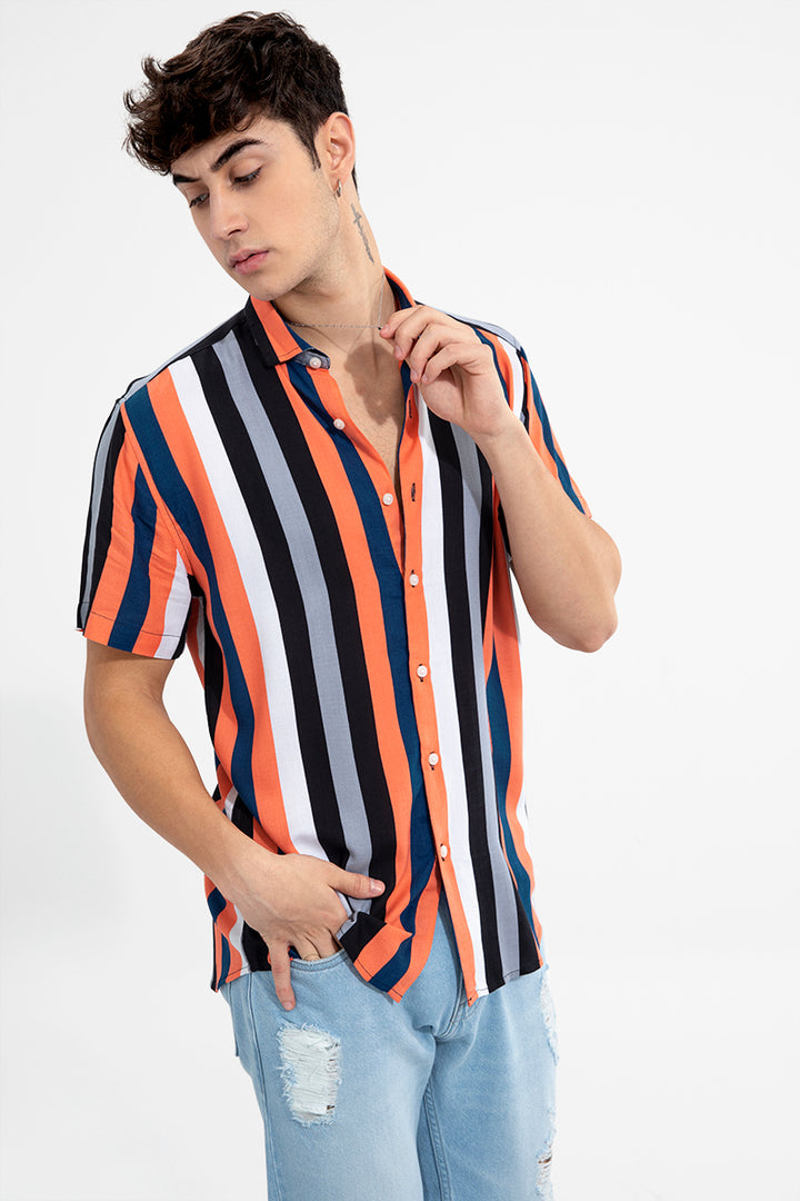 Bande Orange Shirt - SNITCH