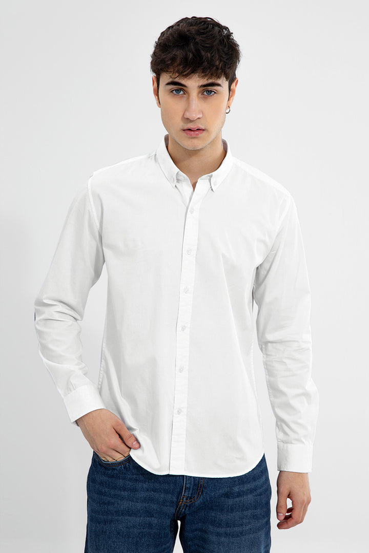 Quinate White Shirt - SNITCH